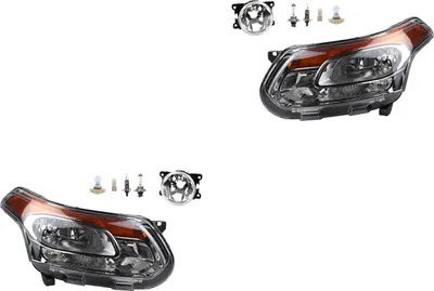 Produktbild von Scheinwerfer Satz passend für Citroen C3 Picasso 11/09- H7 H1 +Nebel+Le. 00006206N5 6206N5 00006208N5 6208N5 9675450980 9675450980 Johns