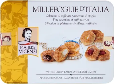 Produktbild von Vicenzi Italian Gourmet Millefoglie di Matilde dolci Blätterteig fein 1 x 375g