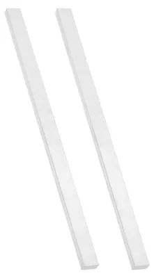 Alu-Flachstange 5x20x330 mm, 2 Stück, 6061 T6511