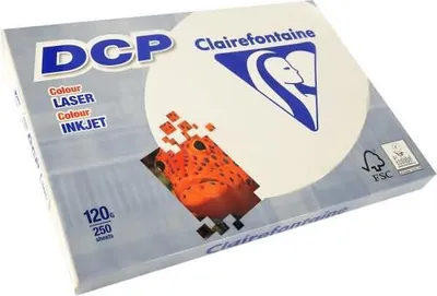 Produktbild von Clairefontaine DCP - Ivory elfenbein digital color printing 120g/m² DIN-A3 250 Blatt