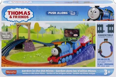 Produktbild von Thomas & Friends Gordon in the Old Mines Set, Zug- & Schienen-Set, 3 Jahr(e), Kunststoff, Mehrfarbig