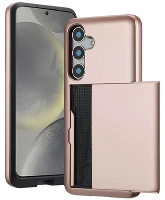 Obrázok produktu pre imoshion Zadný kryt s držiakom kariet pre Samsung Galaxy S25 - ružovo-zlatý