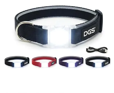 Obrázok produktu pre Obojok pre psov Dog Gone Smart Black 20 Light