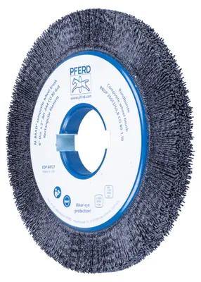 Produktbild von PFERD 79184127, Schleifbürste, Universal, 3600 RPM, Rund, 5,08 cm, 20 cm