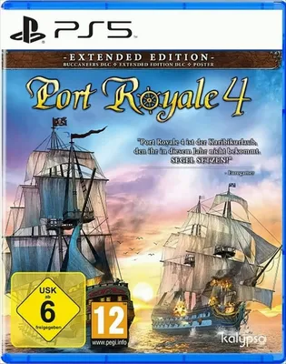 Zdjęcie produktu dla GAME Port Royale 4 - Extended Edition, PlayStation 5