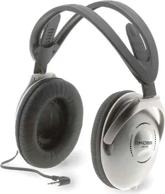 Produktbild von Koss UR18, Kabelgebunden, 25 - 15000 Hz, Musik, Kopfhörer, Schwarz, Silber
