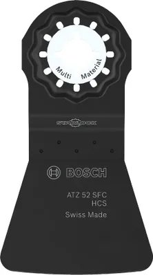Image de Bosch 1x lame grattante ATZ 52 SCF (pour colle, peinture sur bois, largeur 52 mm, accessoire professionnel multitool)