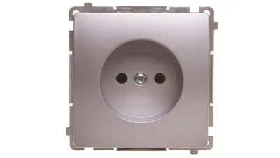 Produktbild von Kontakt-Simon BMG1.01/43, Silber, Kunststoff, IP20, 250 V, 75 mm, 40,5 mm
