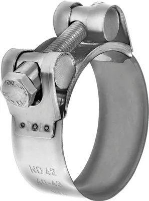 Produktbild von Riegler Gelenkbolzenschelle, Edelstahl 1.4301 (W4), 56 - 59 mm, 22 mm