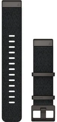 Immagine prodotto di Garmin - 010-12738-03 - Cinturino da polso sostitutivo/intercambiabile - QuickFit® 22 mm - Nylon - Nero
