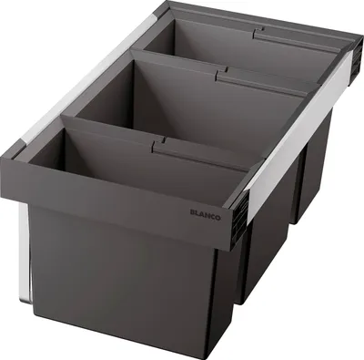 Produktbild von BLANCO FLEXON II LOW 80/3 Abfallsystem 65 Liter für 80 cm Schrankbreite / für Auszugsschubladen