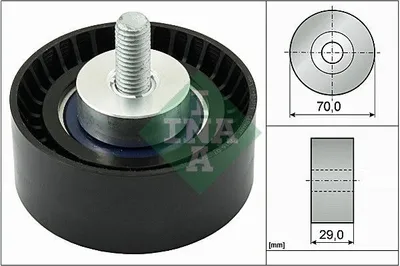 Produktbild von INA 532 0426 10 Umlenkrolle Zahnriemen für RENAULT LAGUNA I (B56, 556) LAGUNA I Grandtour (K56)