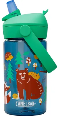 Zdjęcie produktu dla CamelBak Thrive Flip Straw Kids, 400 ml, Codzienne użytkowanie, Niebieski, Zielony, Tritan, Dziecko, Chłopak, dziewczyna