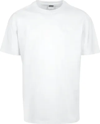 Productafbeelding van Urban Classics heren T-shirt met korte mouwen, model Dising, wit, maat S