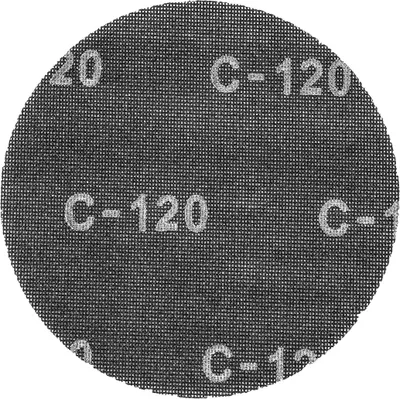 Image de GRAPHITE Feuilles abrasives Disques auto-agrippants, 225 mm de diamètre, carbure de silicium, coupe ouverte, 10 pces, K 120