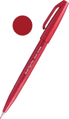Produktbild von Pentel SES15C-B - Rot - Rot - Rund - Tinte auf Wasserbasis - 1 Stück(e)