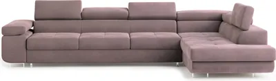 Produktbild von Masseno Ecksofa VICENTE mit Schlaffunktion L-Form, Sofa mit Bettkasten, Wohnzimmersofa, Couch, Soffa, Bettsofa, Couchgarnitur- Lila, MONOLITH 62
