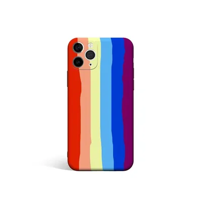 Produktbild von König Design Hülle kompatibel mit Apple iPhone 11 Pro Kunststoff Soft Handyhülle - Handy Case Mehrfarbig
