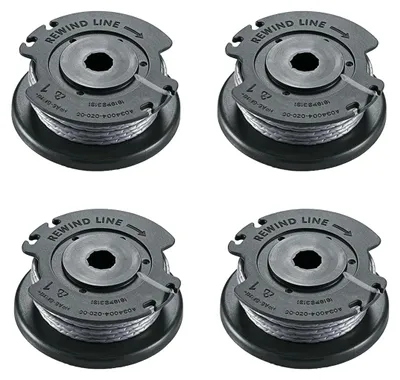 Productafbeelding van Solidchoice - Set van 4 Draadspoelen voor Grastrimmer 1,6 mm