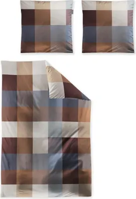 Produktbild von Irisette Edel-Feinbiber Bettwäsche-Garnitur Koala 8542  Farbe kupfer  140x200+70x90cm
