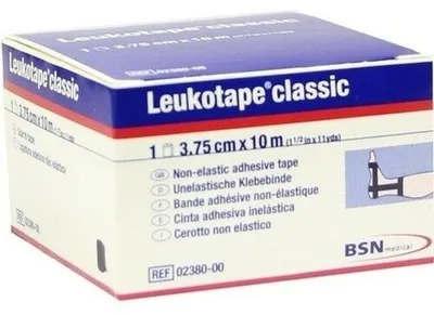 Productafbeelding van BSN medisch, artikelnummer 0238000, 1000 x 3,75 cm, rechthoekig, zwart, CE-markering, 5 stuks