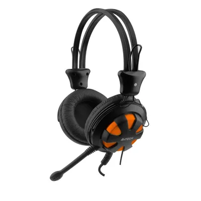 Obrázok produktu pre A4Tech HS-28-3, Kábel, 20 - 20000 Hz, Hranie, Slúchadlá s mikrofónom, Čierna