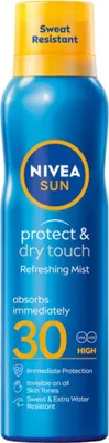 Obrázok produktu pre Nivea Sun Protect & Dry Touch Mgiełka do opalania SPF30, 200ml