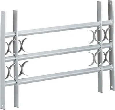 Produktbild von Einbruchschutz mit ausziehbarem Fenstergitter