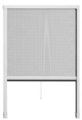 Produktbild von Fenster Insektenschutz Rollo 125x150cm kürzbar weiss 102220101-VH