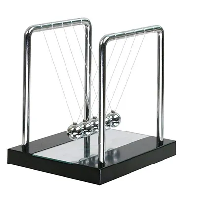 Produktbild von Dekoobjekt Newton Pendel, Hochwertig Kugelstoßpendel (1 St)
