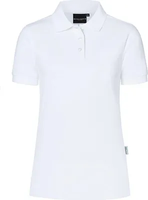 Produktbild von KARLOWSKY Workwear Damen Poloshirt MODERN-FLAIR Modern-Fit Weiß M