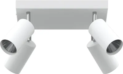 Immagine prodotto di vidaXL Faretto da soffitto con lampadine bianche 26 x 26 x 16 cm in metallo