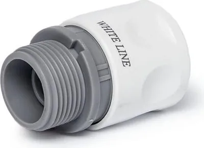 Produktbild von schnellkupplung 1/2" mit 3/4" Außengewinde, WL-2121, WHITE LINE