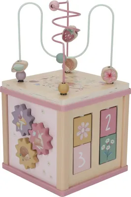 Immagine prodotto di Little Dutch Fairy Garden Cubo di legno, rosa