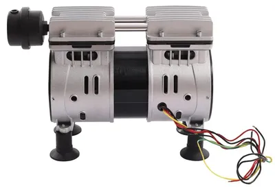 Produktbild von Vakuumpumpe - Ölfreie Labor- und Industriepumpe - 102 l/min Förderleistung - 550 W Motor