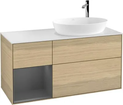 Produktbild von Villeroy & Boch F921GKPC Waschbeckenunterschrank Finion F92
