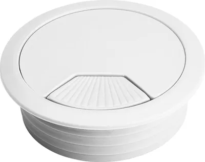 Immagine prodotto di 2 passacavi in plastica Apertura per cavi Ø 60 mm bianco