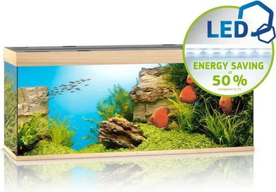Zdjęcie produktu dla Juwel Rio 450 LED jasne drewno - akwarium Juwel