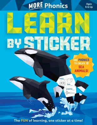 Produktbild von Learn by Sticker: More Phonics