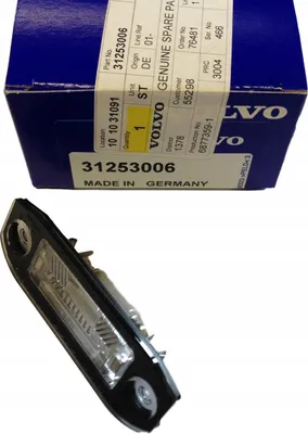 Image de VOLVO XC60 XC90 Sous-éclairage de la plaque d'immatriculation OE 31253006
