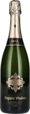 Produktbild von Segura Viudas Cava Reserva Brut 2021 12% Vol. 0,75l