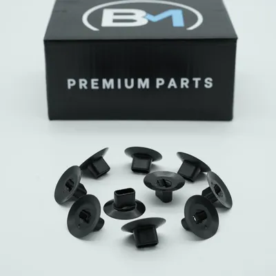 Productafbeelding van 20 bevestigingsclips voor wielkasten en spatborden, geschikt voor Renault Clio, Megane, Scenic, Modus en Dacia