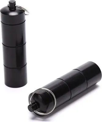 Obrázok produktu pre Box na tabletky 3 priehradky čierny