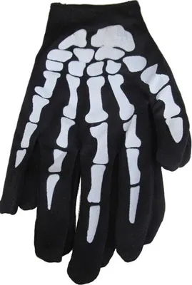 Produktbild von Skelett-Handschuhe - für Kinder - 1 Paar