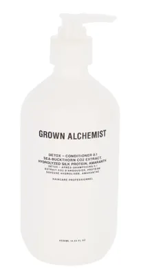 Zdjęcie produktu dla Grown Alchemist Detox, Kobiety, Odżywka do włosów nieprofesjonalna, Włosy suche, Włosy osłabione, Rozczesywanie, Odżywiający, Ochrona, Naprawa, Świecący, Zmiękczający, Wzmacniający, 500 ml, Buteleczka z pompką