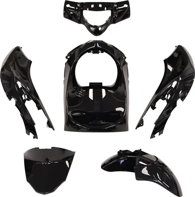 Immagine prodotto di Kit Carene TNT 6 Pezzi Nero Lucido Piaggio Liberty iGet 50 125