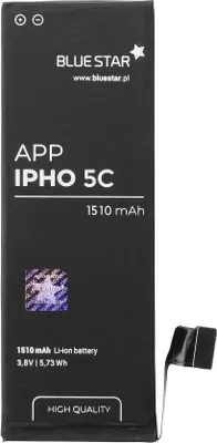 Produktbild von Bluestar Akku Ersatz kompatibel mit iPhone 5C 1510 mAh Austausch Batterie Handy Accu APN 616-0667