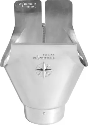 Produktbild von Zambelli Rinnenstutzen Titanzink für Rinnengröße 280 mm Ablauf Ø 80 mm