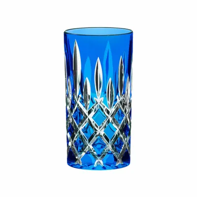 Produktbild von Riedel Highball-Glas Laudon Dark Blue, Longdrinkglas, Kristallglas, Dunkelblau, 395 ml, 1515/04S3DB