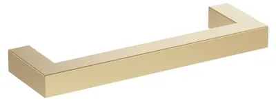 Productafbeelding van Roestvrijstalen handgreep voor meubels, afstand tussen de gaten 96 mm, afwerking messingkleur. Set van 25 stuks